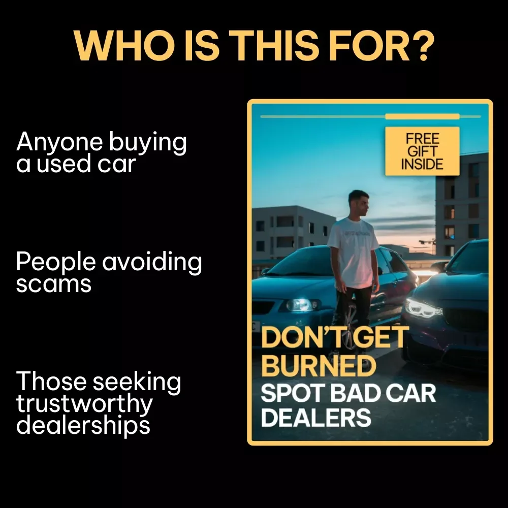 Don’t Get Burned: Spot Bad Car Dealers - Essential Checklist for Smart Buyers