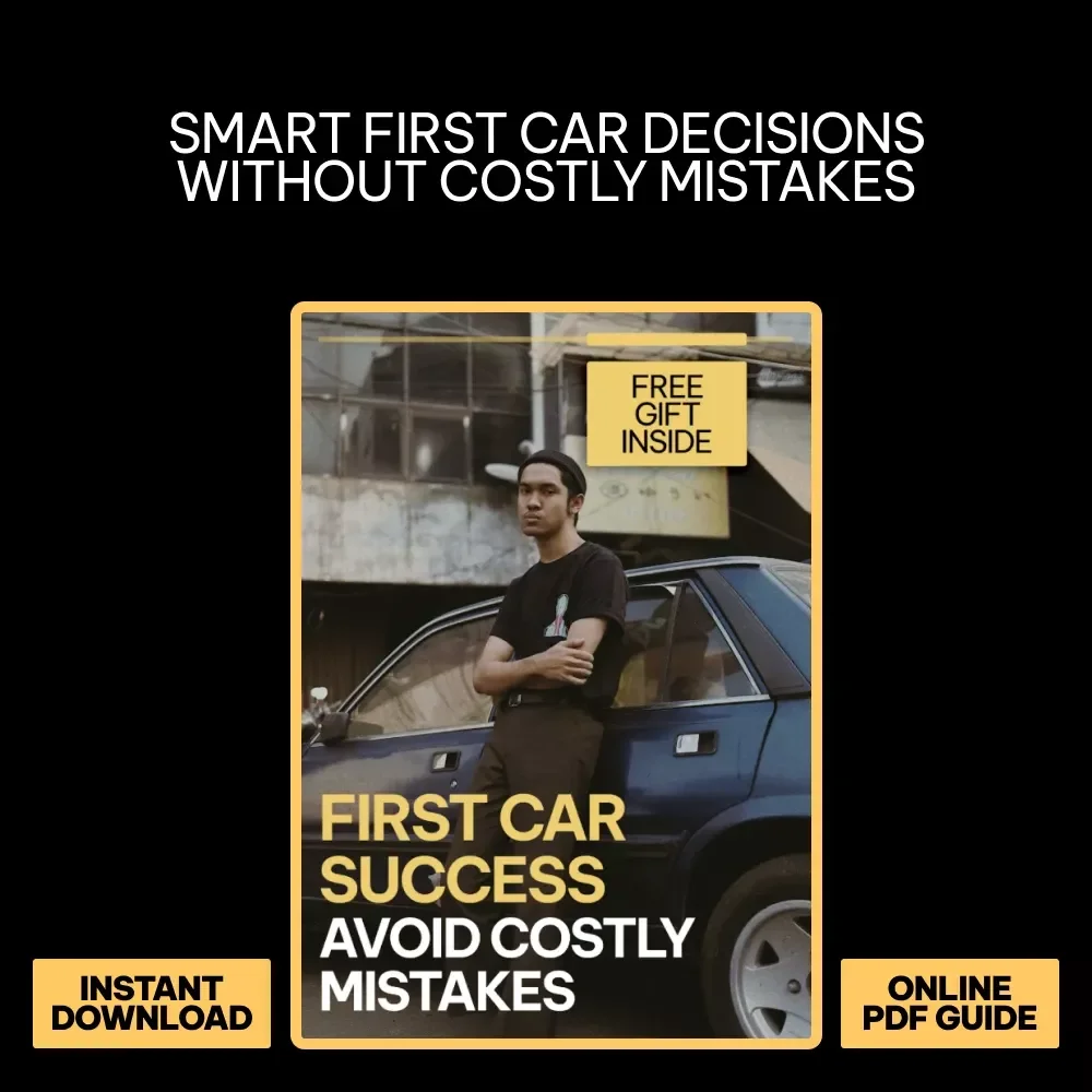 First Car Success: Avoid Costly Mistakes | Smart First-Time Buyer eBook to Avoid Common First Car Buyer Mistakes & Buy With Confidence