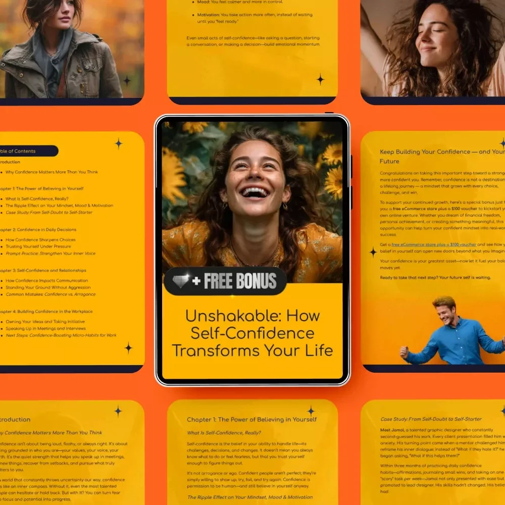 Unshakable: How Self-Confidence Transforms Your Life – Unlock Your Inner Strength with This Guide