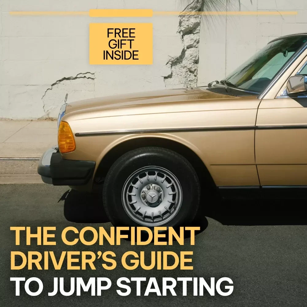 The Confident Driver’s Guide to Jump Starting | safe steps for jump starting a car | Digital Download eBook for Drivers, New Car Owners & Roadside Preparedness