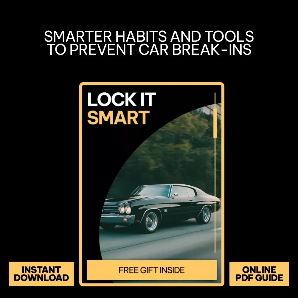 Lock It Smart – Car Theft Prevention Guide, Vehicle Security eBook, Smart Parking Checklist, AI Prompts for Car Safety, Digital Download