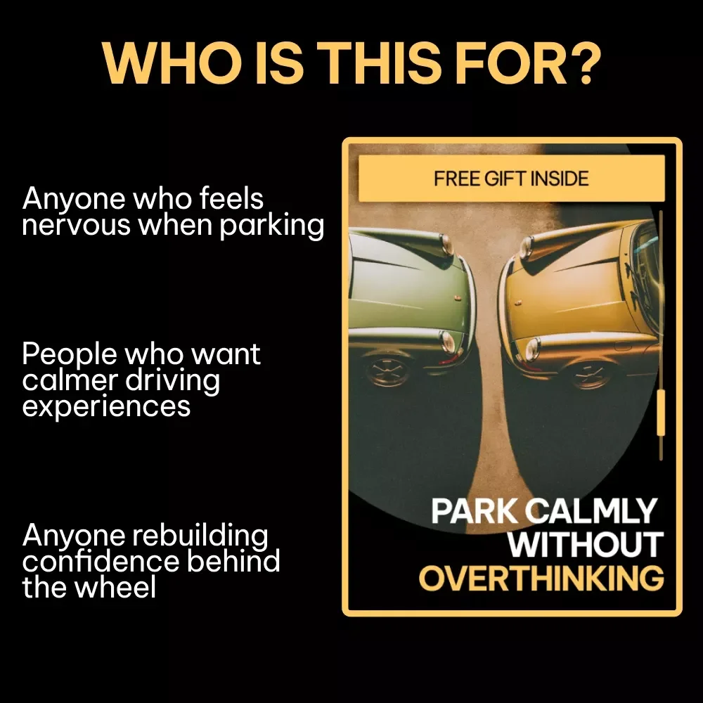 Park Calmly Without Overthinking – A Gentle Guide on how to deal with parking anxiety, Build Confidence & Stress-Free Parking Habits