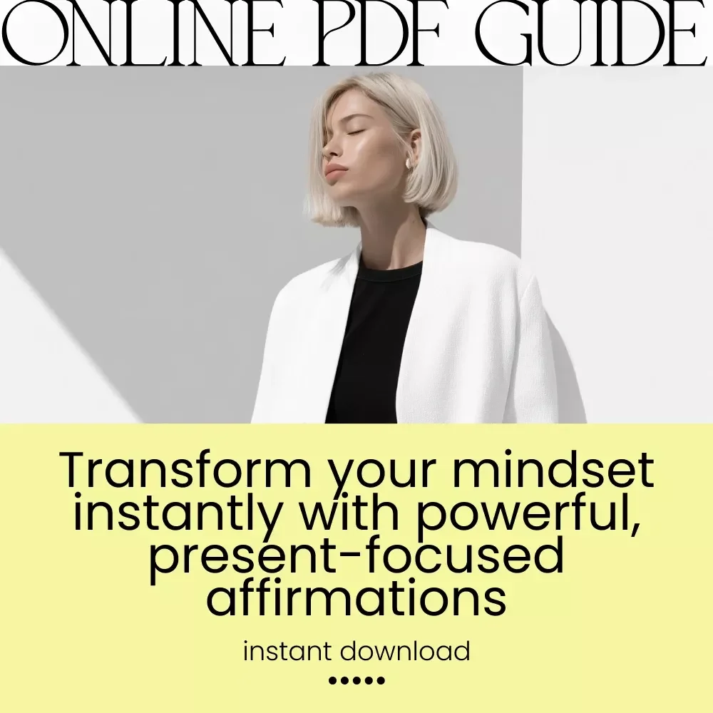 Think Right Now: Affirm Your Way to a Better You – Digital eBook Guide on Affirmations and Mindfulness