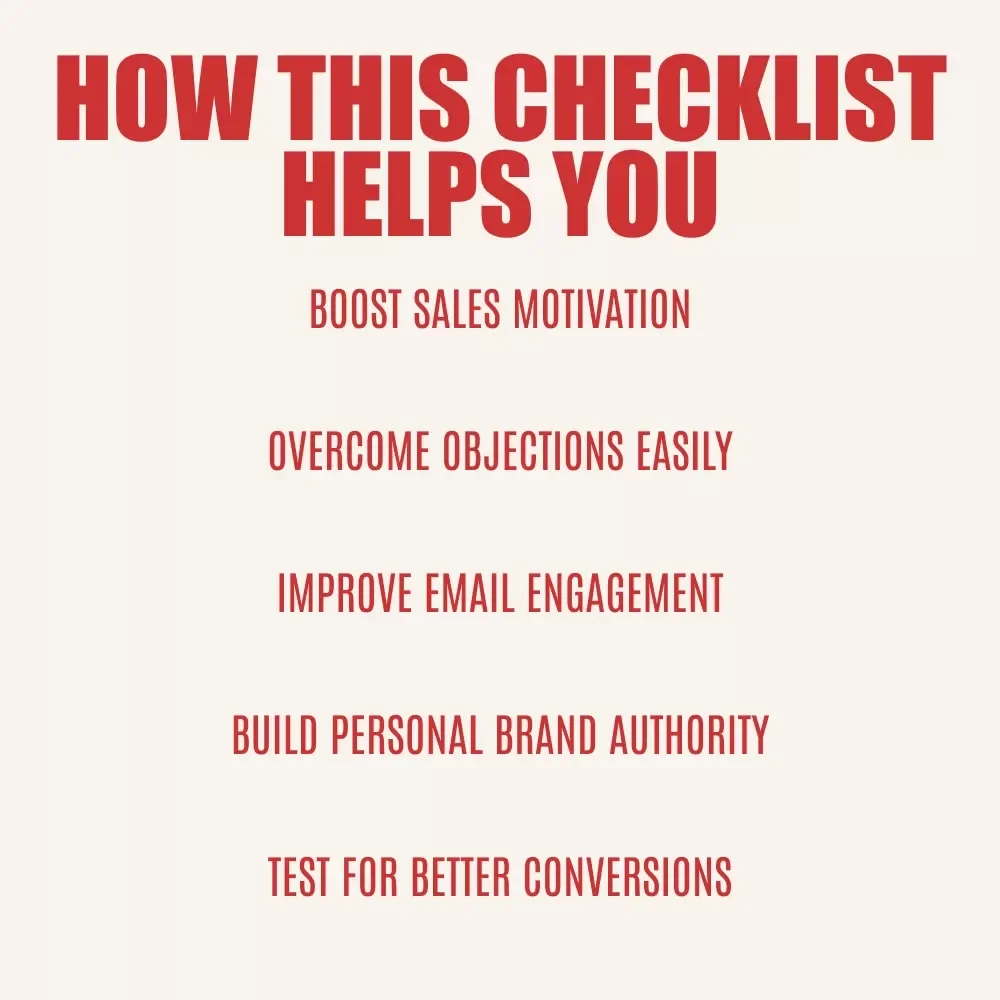 Checklist: Quote Your Way to the Close - Boost Sales with Powerful Motivational and Persuasive Quotes
