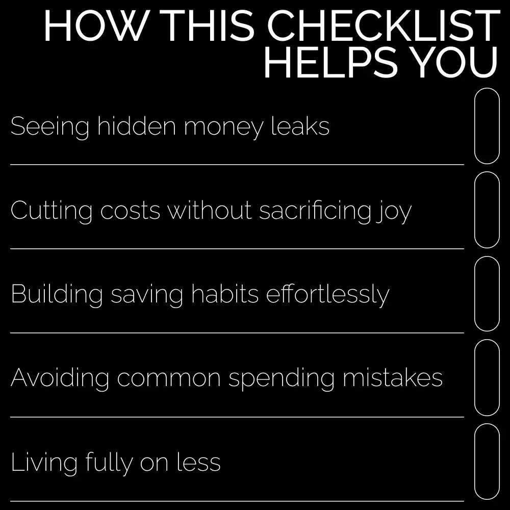 Budget Like a Boss | Smart Money Checklist | Simple Guide on how to save on a budget | Digital Download