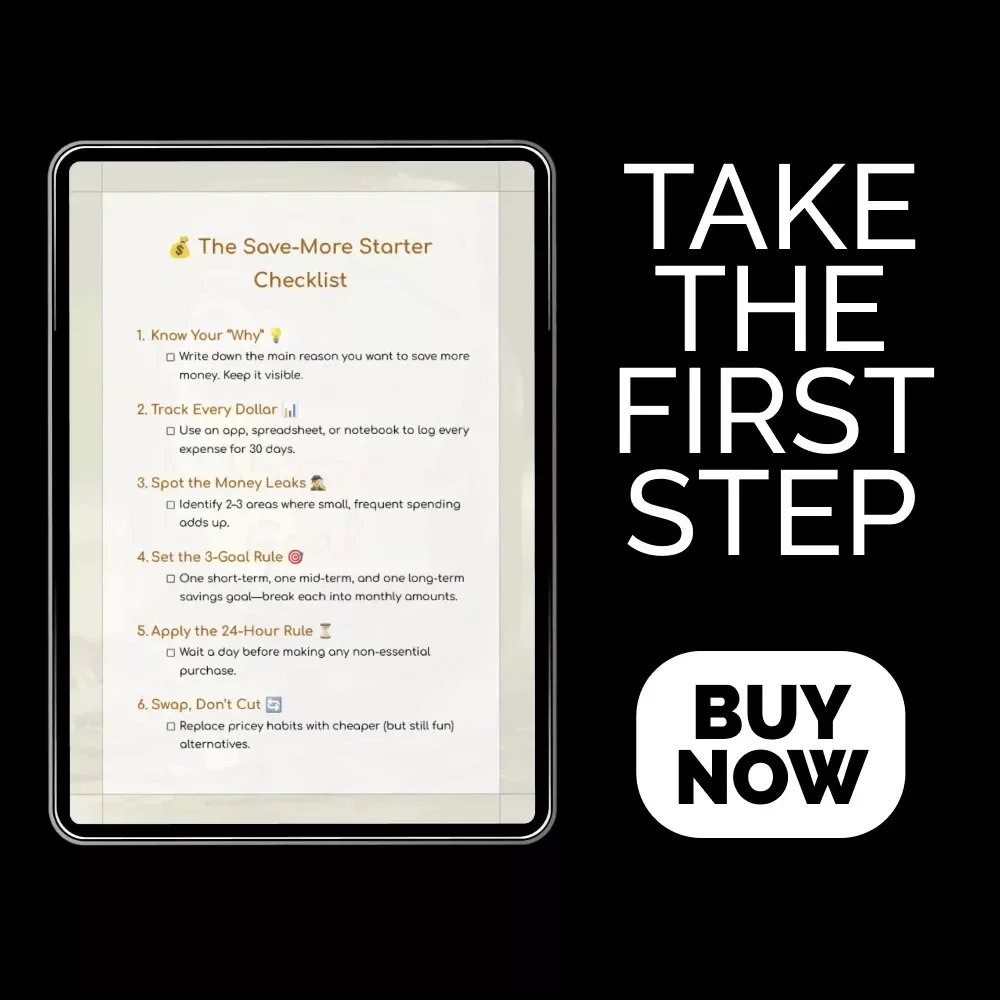 The Save-More Starter Checklist – Simple Money-Saving Guide for Beginners | How Can I Save More Money