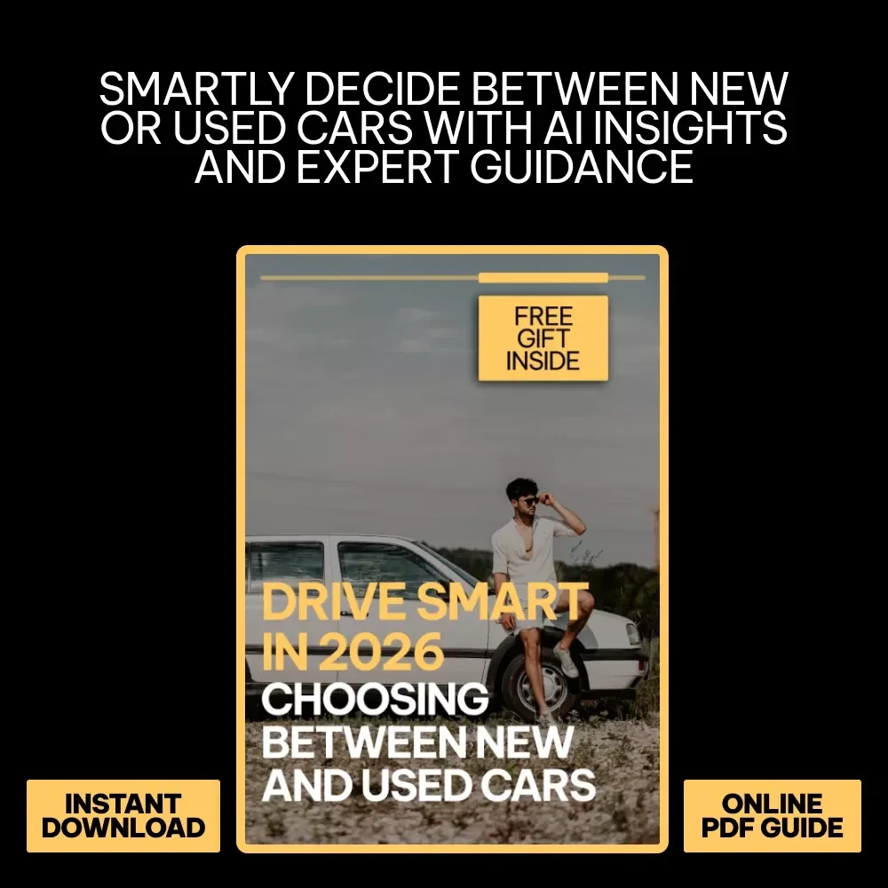 Drive Smart in 2026: Choosing Between New and Used Cars Guide – New Car vs Used Car How to Decide eBook