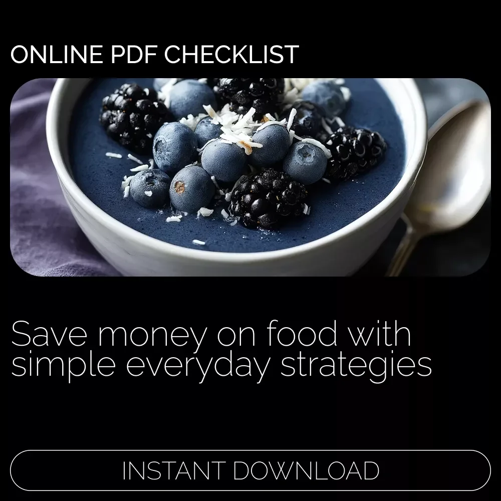 Food Savings Made Simple 🍽️💰 | Budget Meal Planning Guide, Grocery Savings eBook, Food Waste Reduction Checklist, Smart Dining on a Budget Digital Download