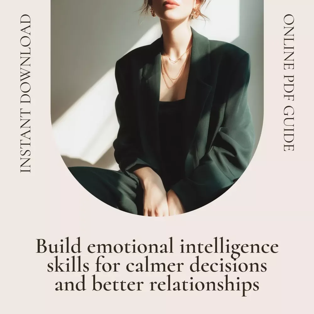 Feel Smart: Mastering Emotional Intelligence for Real-Life Success | Practical eBook to Build Emotional Intelligence Skills, EQ Growth Guide, Personal & Professional Development Download