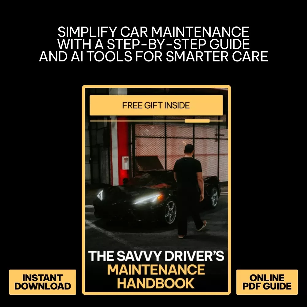 The Savvy Driver’s Maintenance Handbook: A Simple Car Maintenance Schedule Guide with AI Tools