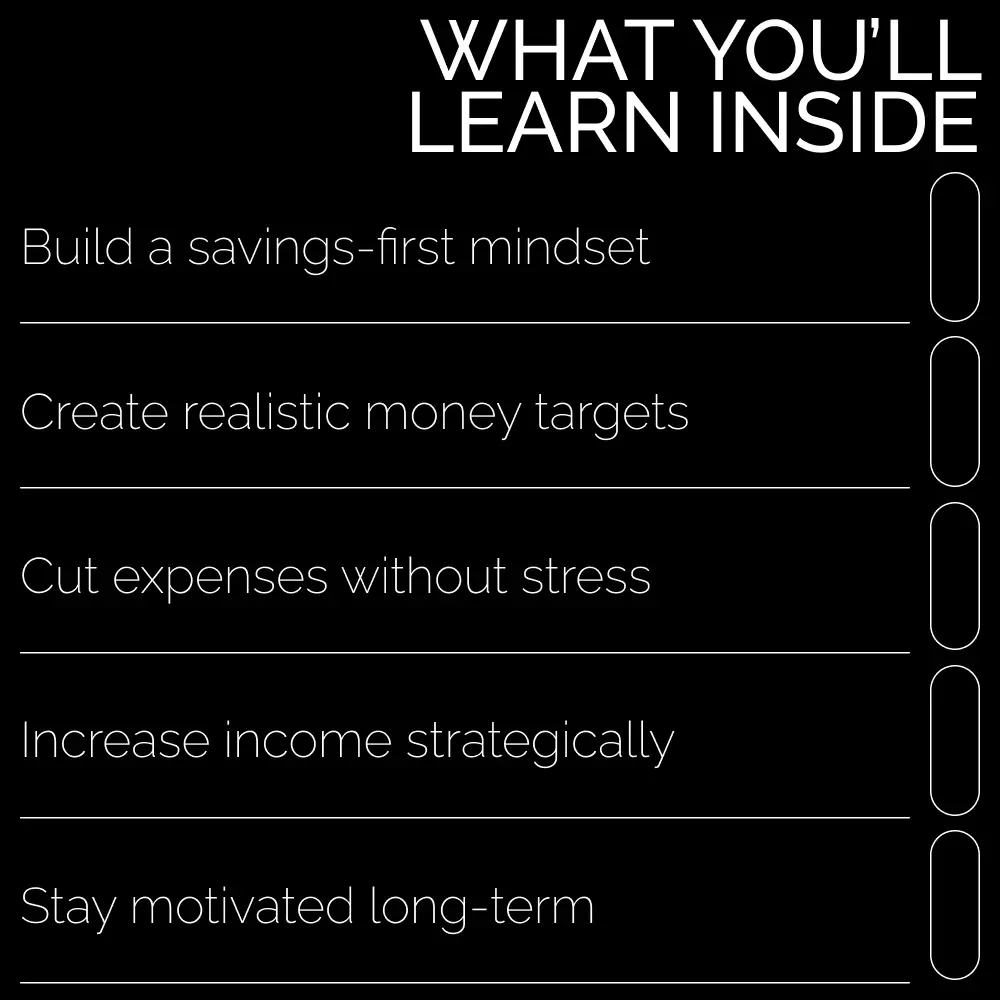 10K in 6 Months Plan Guide | How to Save 10K in 6 Months Step-by-Step Digital Download