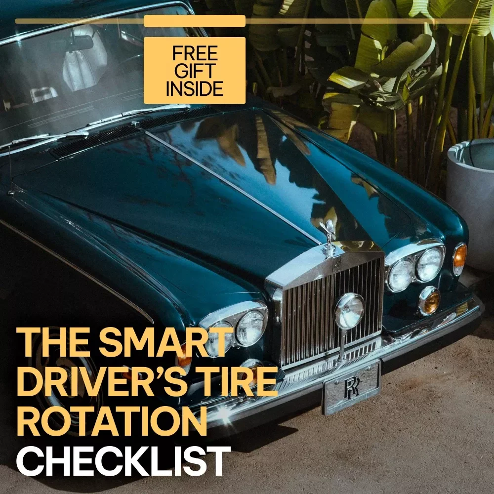The Smart Driver’s Tire Rotation Checklist | Printable Car Care Guide | Digital Download Tire Maintenance List | how often tires should be rotated | DIY Auto Care Planner