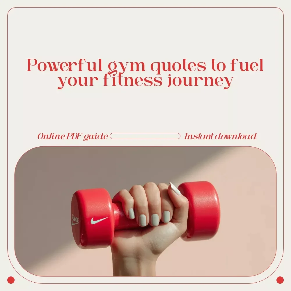 Iron Words: Gym Quotes That Fuel the Fire - Motivational eBook for Fitness Enthusiasts