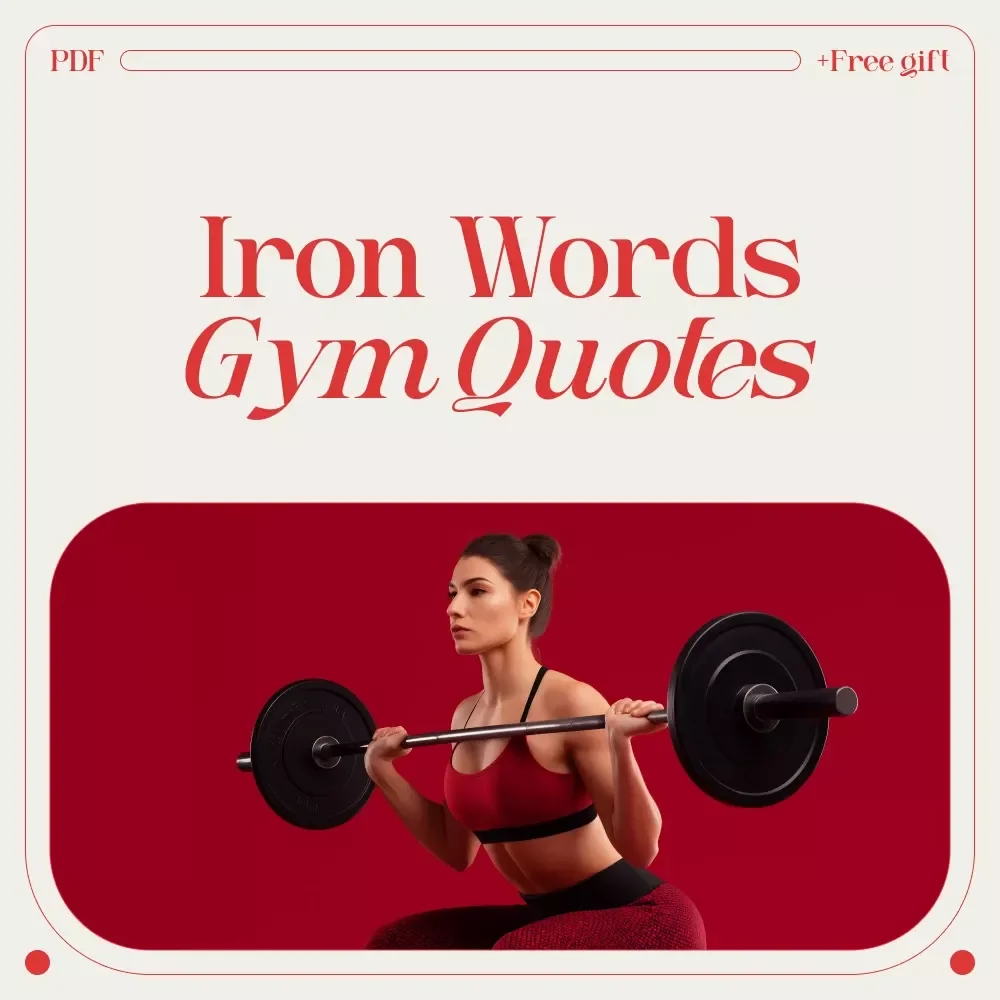 Iron Words: Gym Quotes That Fuel the Fire - Motivational eBook for Fitness Enthusiasts