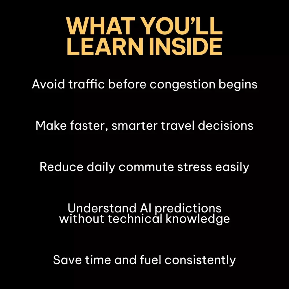 Smarter Commutes Start With Better Predictions | AI Tools for Traffic Prediction Guide for Daily Travel, Commuters, Planners & Data-Driven Decisions