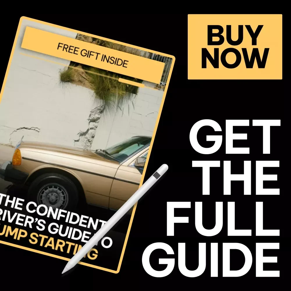 The Confident Driver’s Guide to Jump Starting | safe steps for jump starting a car | Digital Download eBook for Drivers, New Car Owners & Roadside Preparedness