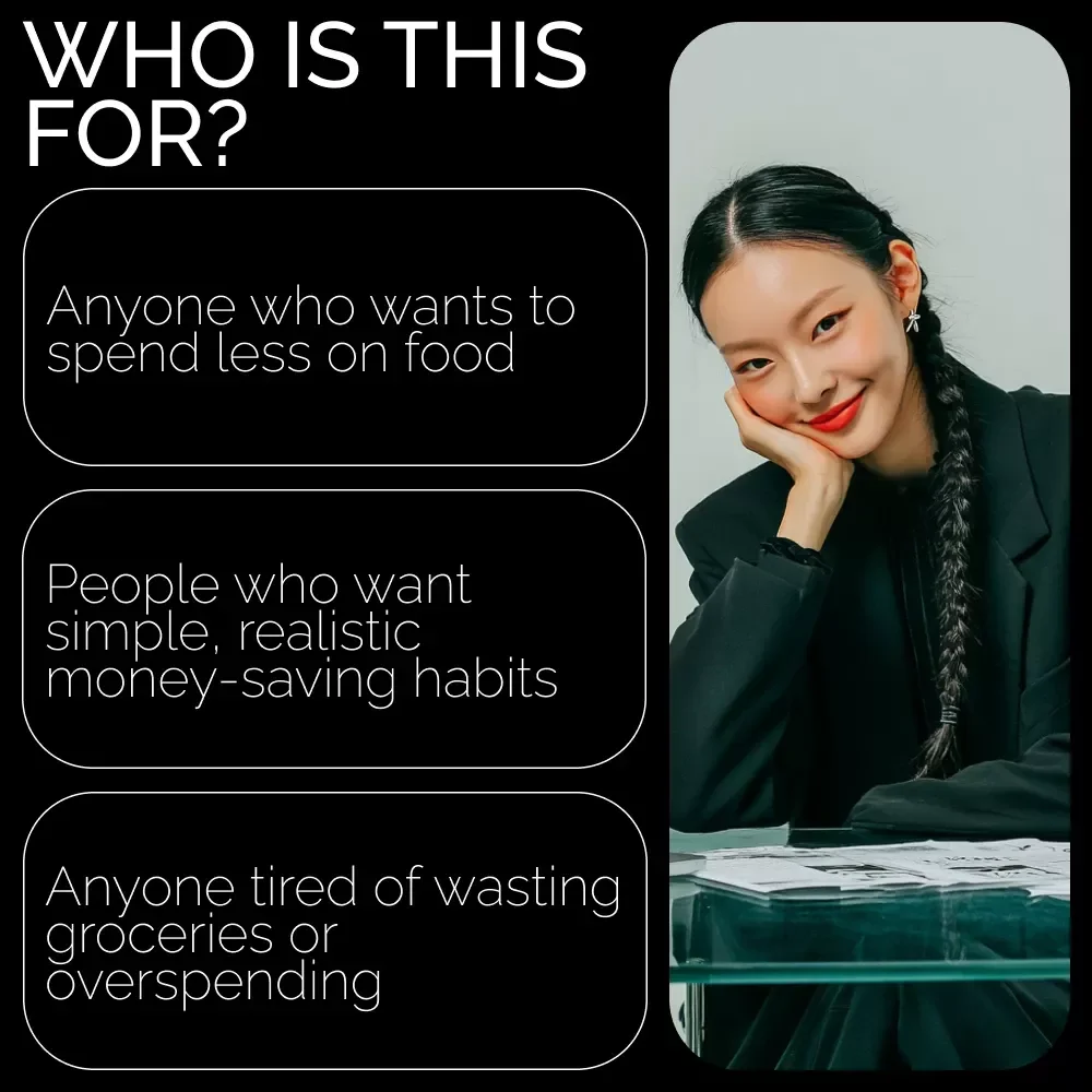 Smart Bites: Easy Ways to Save Money on Food 🍽️💰 | Budget Grocery Guide, Meal Planning eBook, Food Savings Checklist, Digital Download