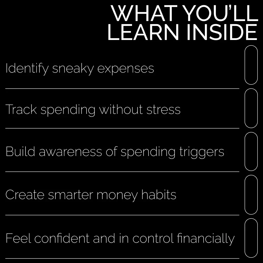 How to Track Hidden Spending Patterns and Take Control of Your Money – Digital Budgeting Guide, Personal Finance eBook, Money Tracking Checklist Download