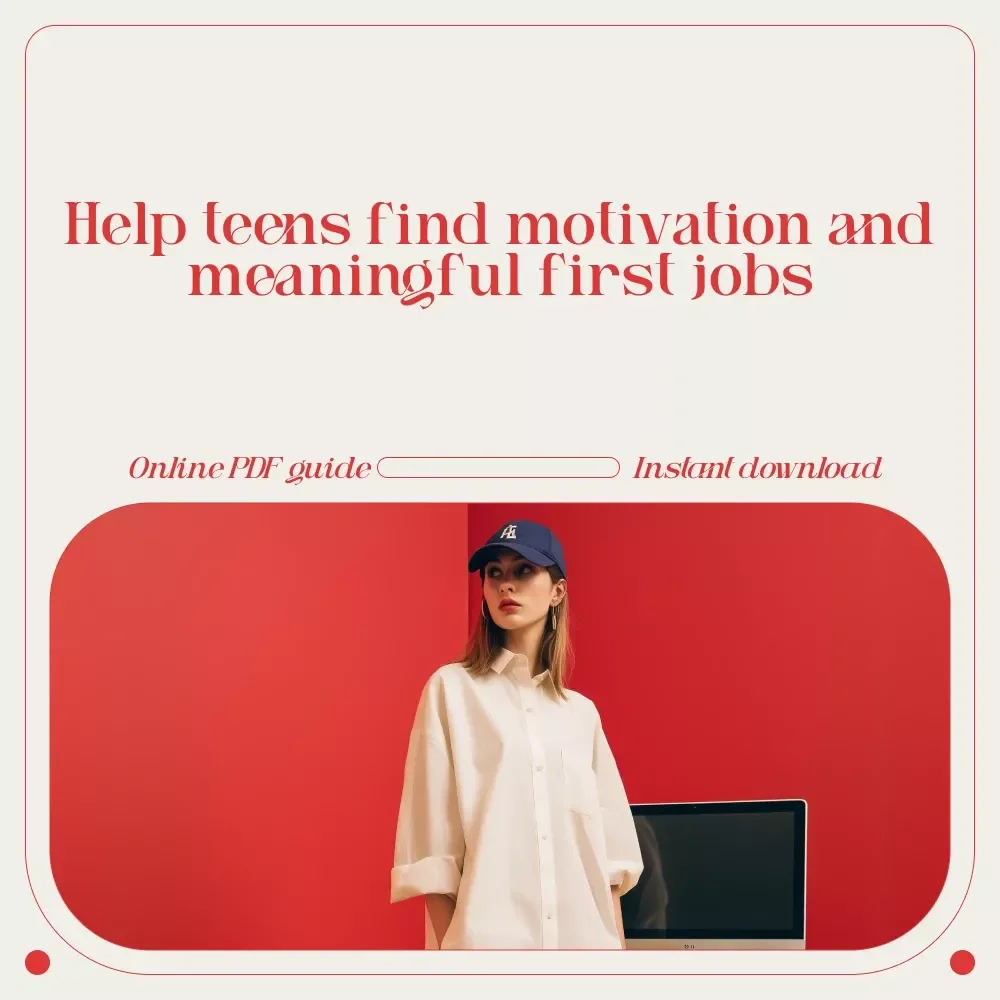Teens, Jobs & Motivation: A Guide to Sparking Drive in the Next Generation | How to Motivate a Teenager to Get a Job | Practical Parenting eBook