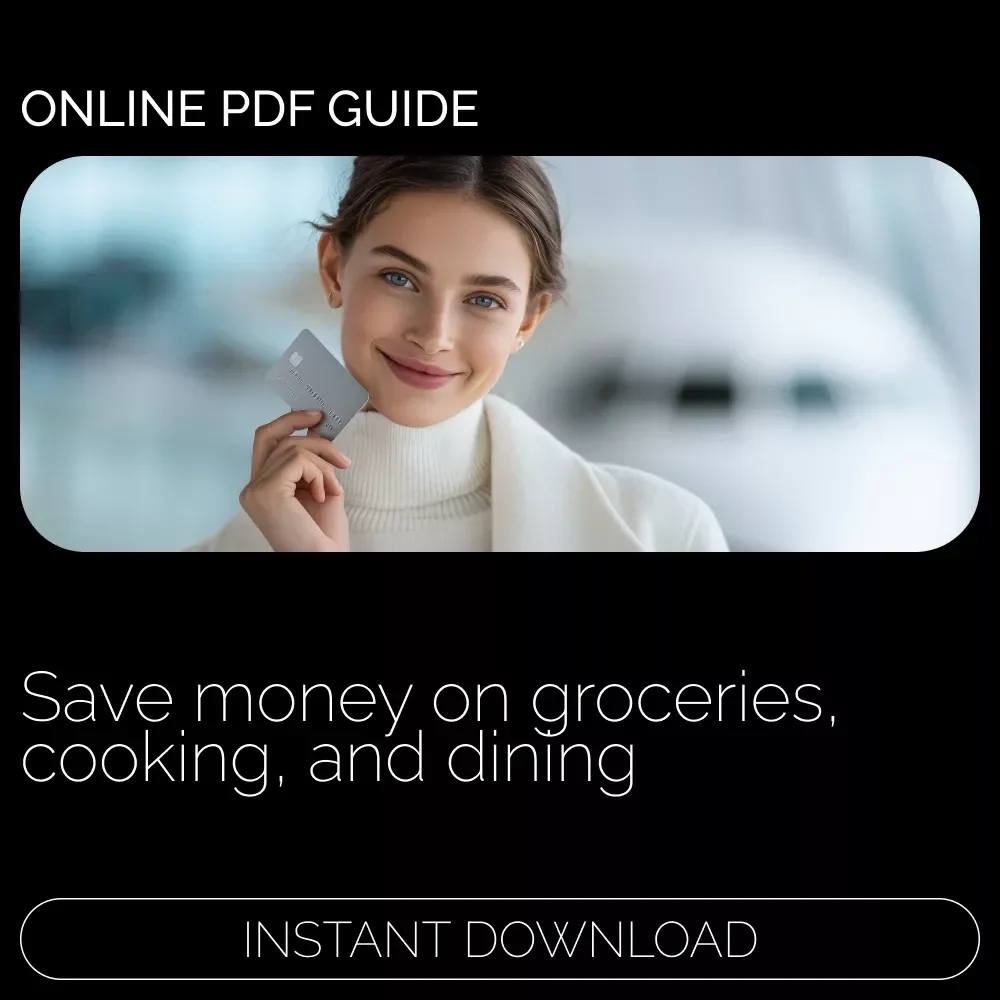 Smart Bites: Easy Ways to Save Money on Food 🍽️💰 | Budget Grocery Guide, Meal Planning eBook, Food Savings Checklist, Digital Download