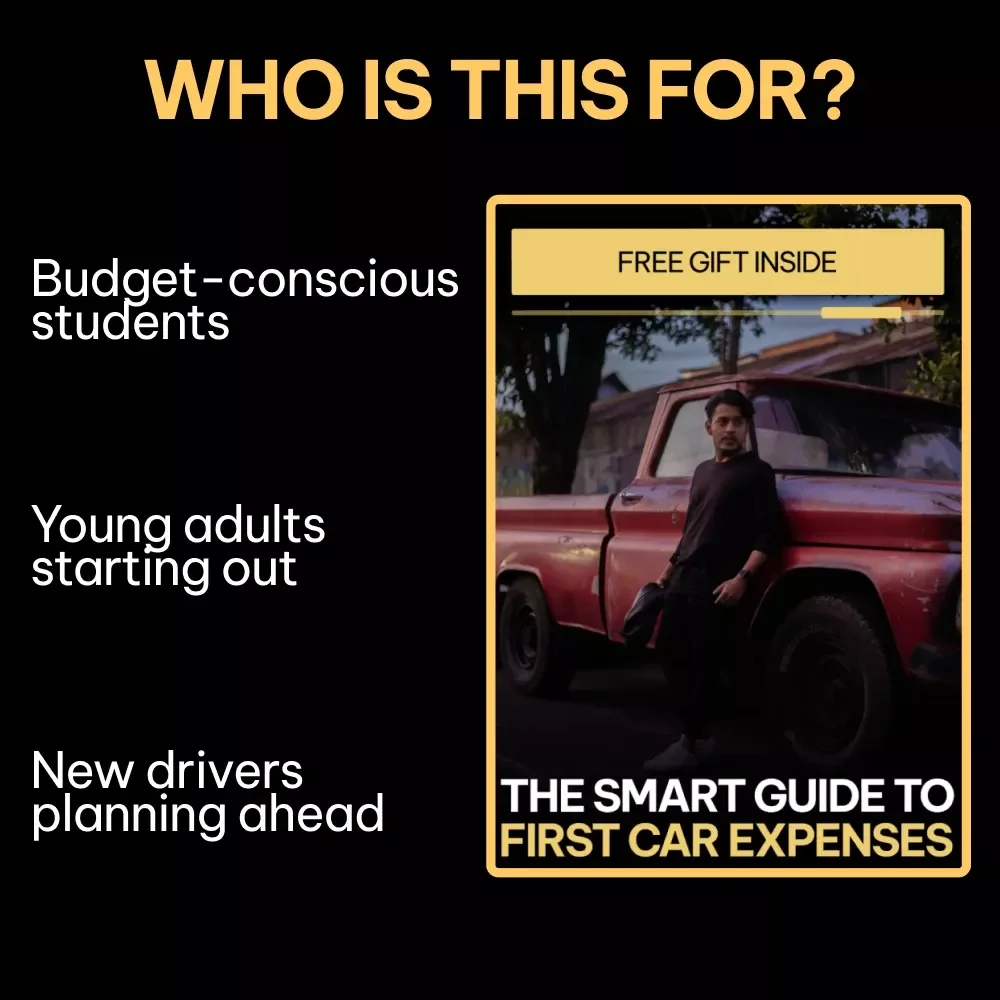 The Smart Guide to First Car Expenses | Digital Guide for Understanding the Monthly Costs of Owning a First Car