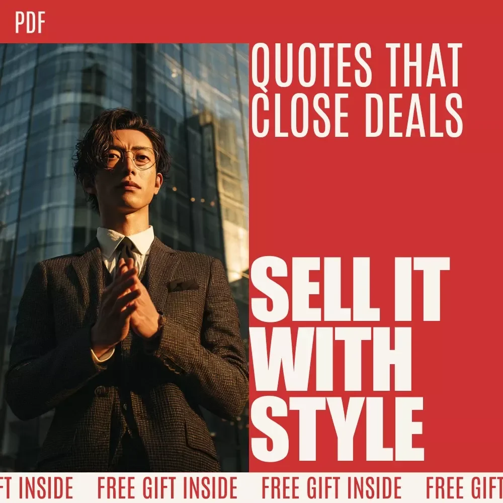Sell It with Style: Powerful Sales Quotes That Close Deals - Digital Guide for Sales Success