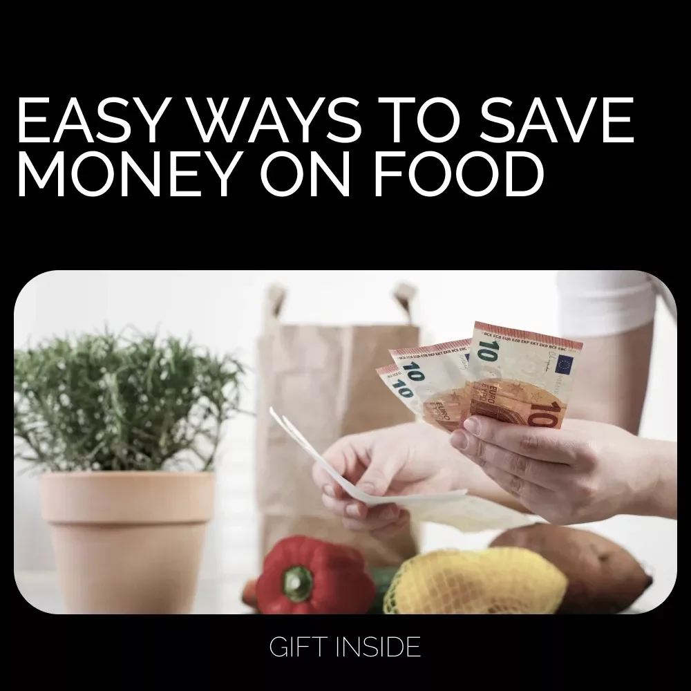 Smart Bites: Easy Ways to Save Money on Food 🍽️💰 | Budget Grocery Guide, Meal Planning eBook, Food Savings Checklist, Digital Download