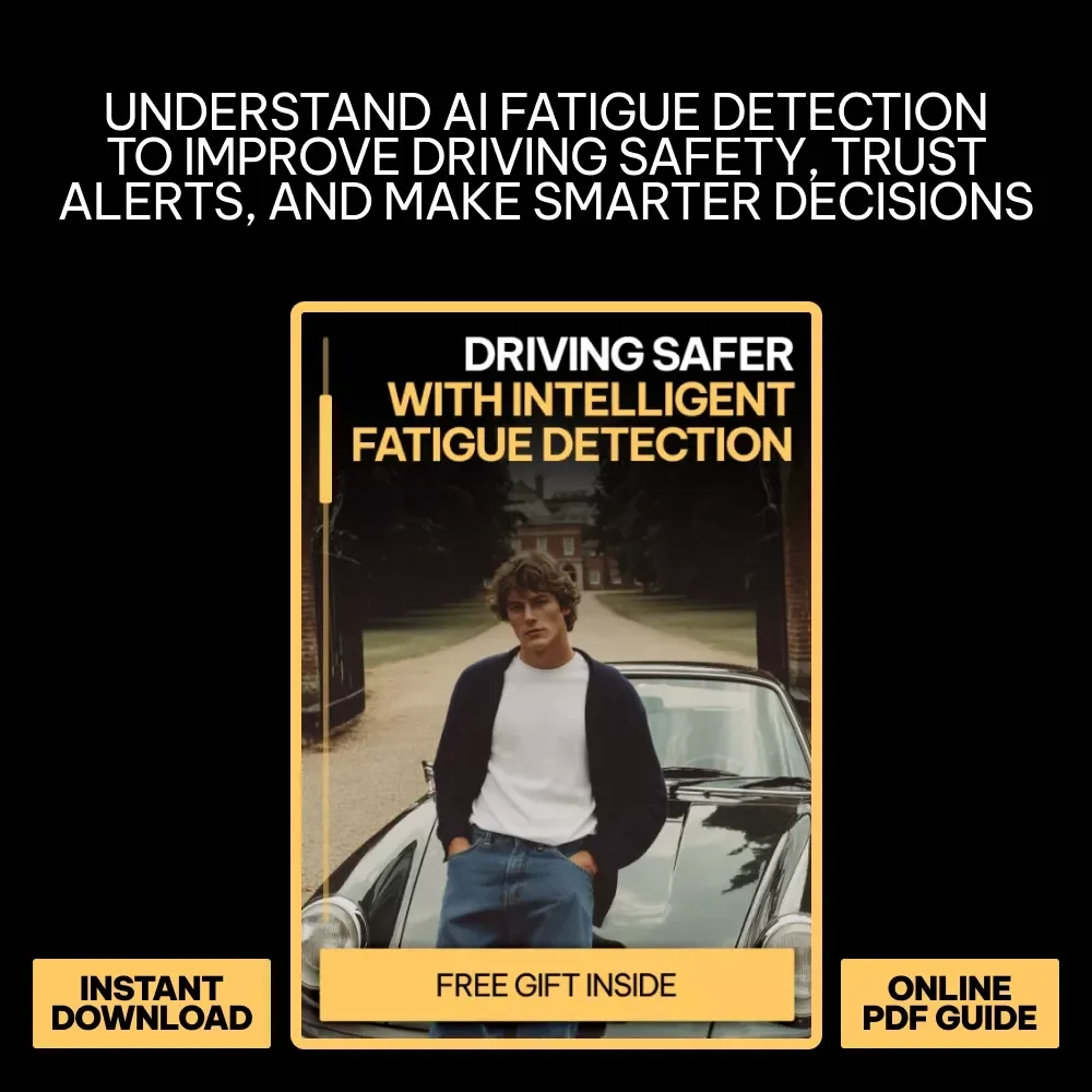 Driving Safer With Intelligent Fatigue Detection – Practical eBook Guide to AI Systems for Detecting Driver Fatigue, Smarter Road Safety, Human Factors & Future Technology