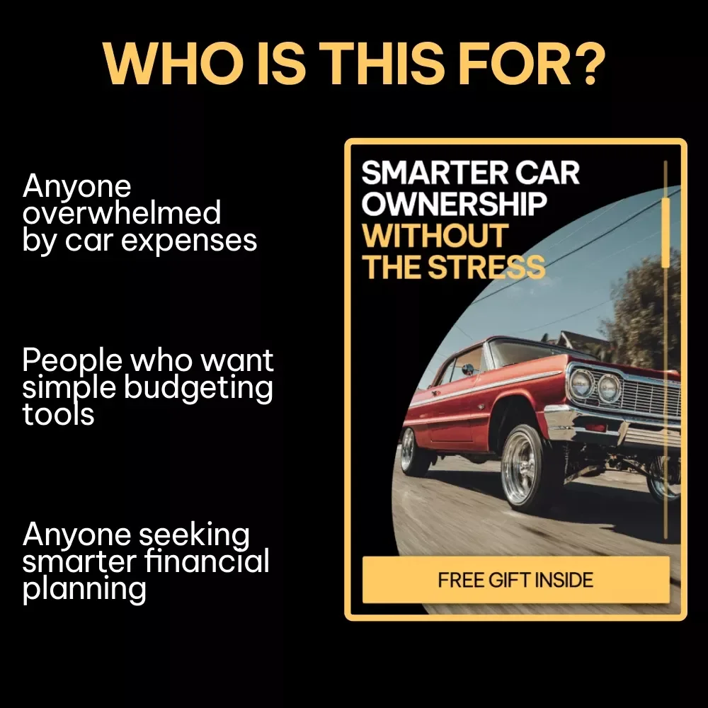 Smarter Car Ownership Without the Stress – Practical eBook Guide to ai for planning car ownership budget, Predict Hidden Costs, Plan Repairs & Make Confident Car Decisions