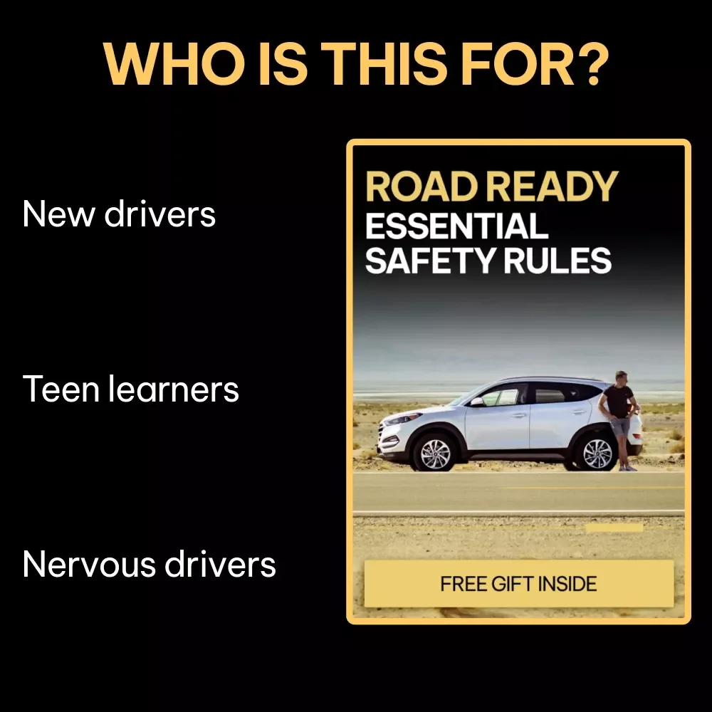Road Ready: Essential Safety Rules – Important Safety Rules for New Drivers | Beginner Driving Safety Guide Digital Download
