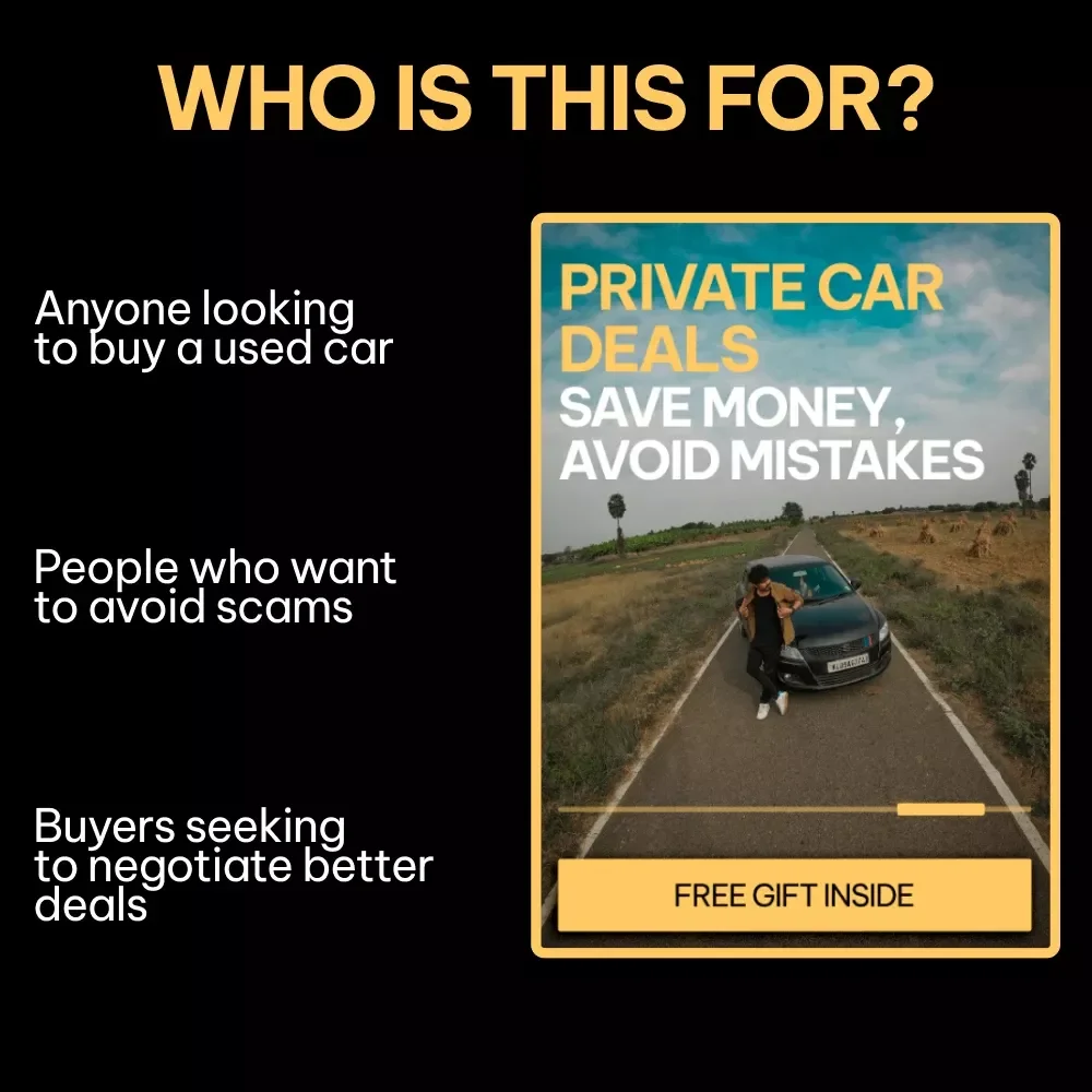 Private Car Deals: Save Money, Avoid Mistakes - A Step-by-Step Guide to Buying a Used Car from a Private Owner