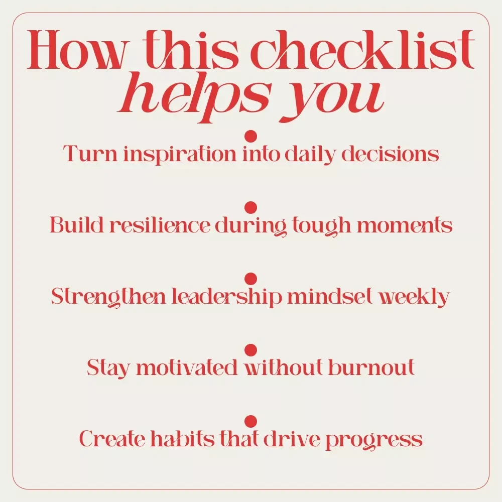 Fuel Up & Fire Ahead: Your Entrepreneur Quote Action Checklist | Motivation-Driven Digital Checklist for Entrepreneurs