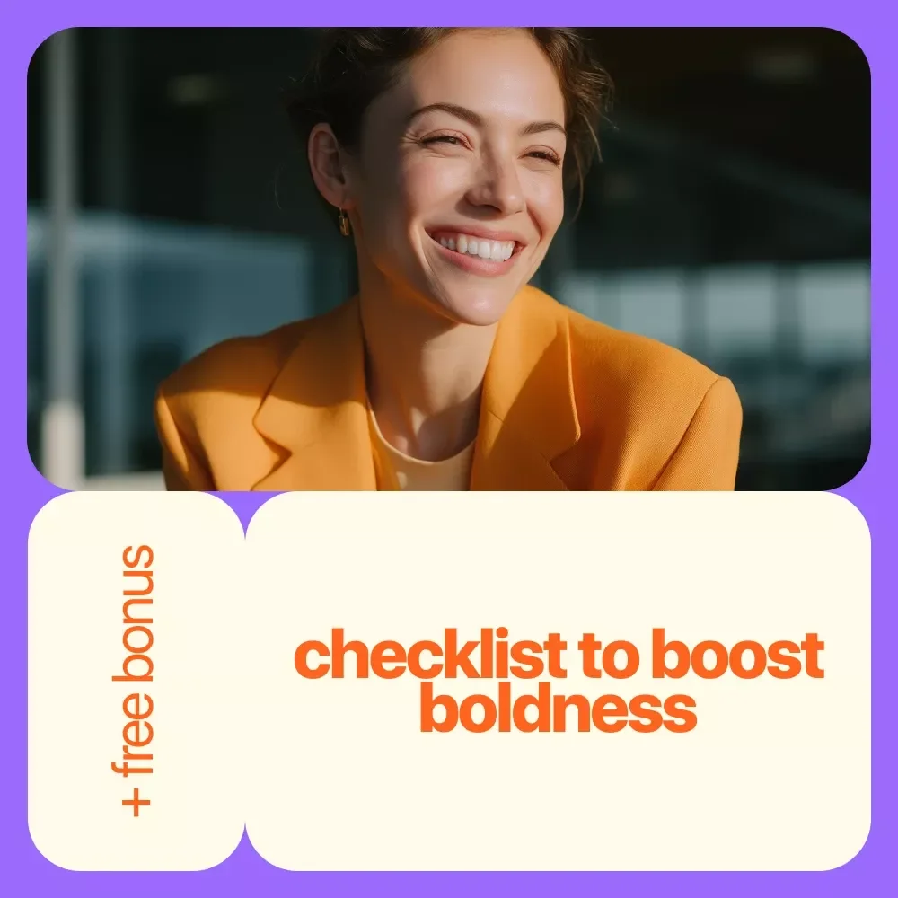 Confidence Catalyst: Your Action-Packed Checklist to Boost Boldness
