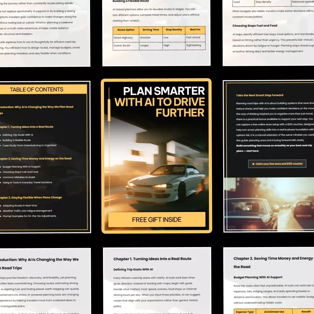 Plan Smarter with AI to Drive Further – Practical Guide for ai for planning road trips efficiently, Stress-Free Route Building, Budget Planning & Flexible Travel Decisions