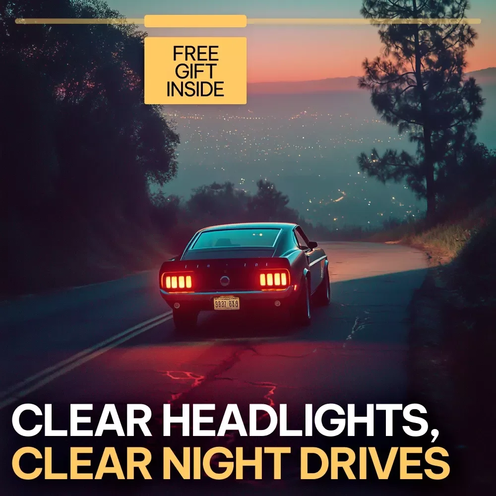 Clear Headlights, Clear Night Drives | Practical Guide with tips for cleaning foggy headlights for Safer, Brighter Driving