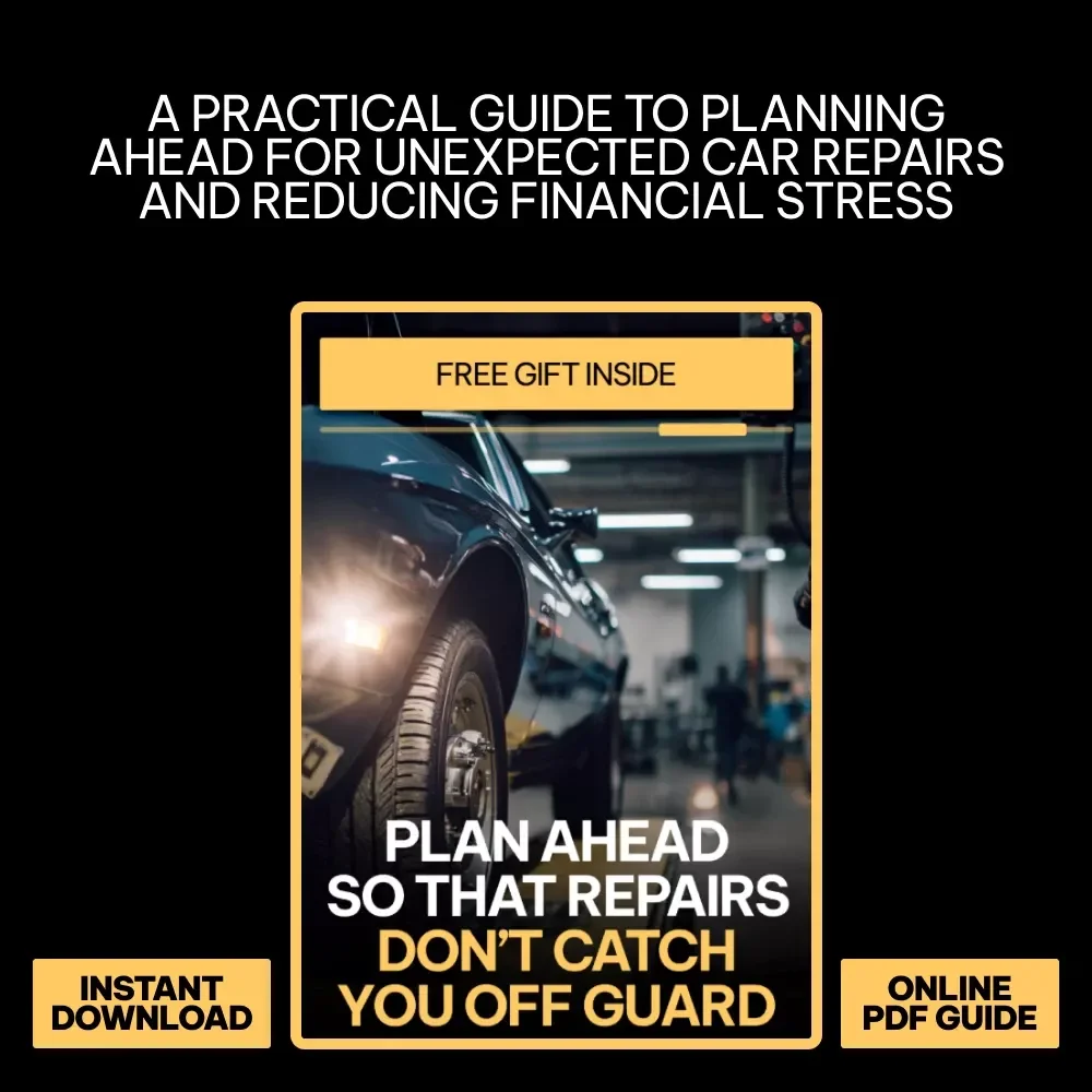 Plan Ahead So That Repairs Don’t Catch You Off Guard – Practical Guide on how to plan for unexpected car repairs | Smart Car Budgeting Digital Download