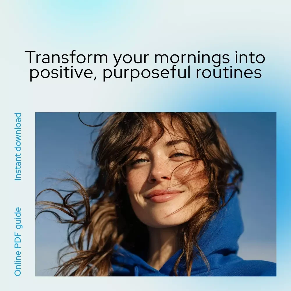 Wake Up to Win: How to Start Your Day with Positivity and Purpose - Morning Routine eBook and Guide