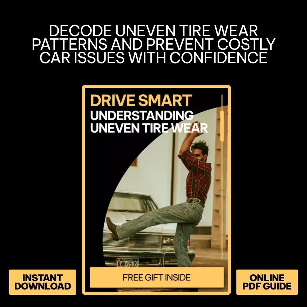 Drive Smart: Understanding Uneven Tire Wear | Printable Digital Guide for Drivers | Learn what uneven tire wear means & How to Fix It | Car Maintenance Checklist Resource | Instant Download for Smarter Vehicle Care