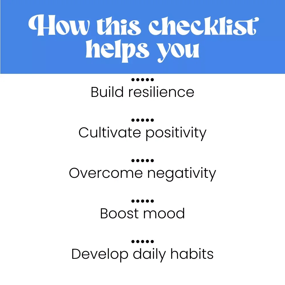 The Attitude Advantage Checklist: 12 Power Moves to Upgrade Your Mindset Daily