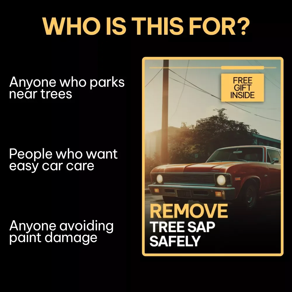 Remove Tree Sap Safely – A Complete Guide on how to get tree sap off car paint | Paint-Safe Methods, AI Prompts & Prevention Tips