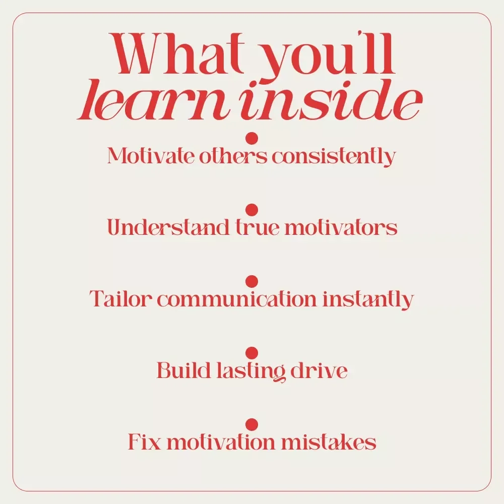 Ignite the Spark: How to Motivate Anyone | Practical Motivation Guide for Leaders, Coaches & Everyday Life