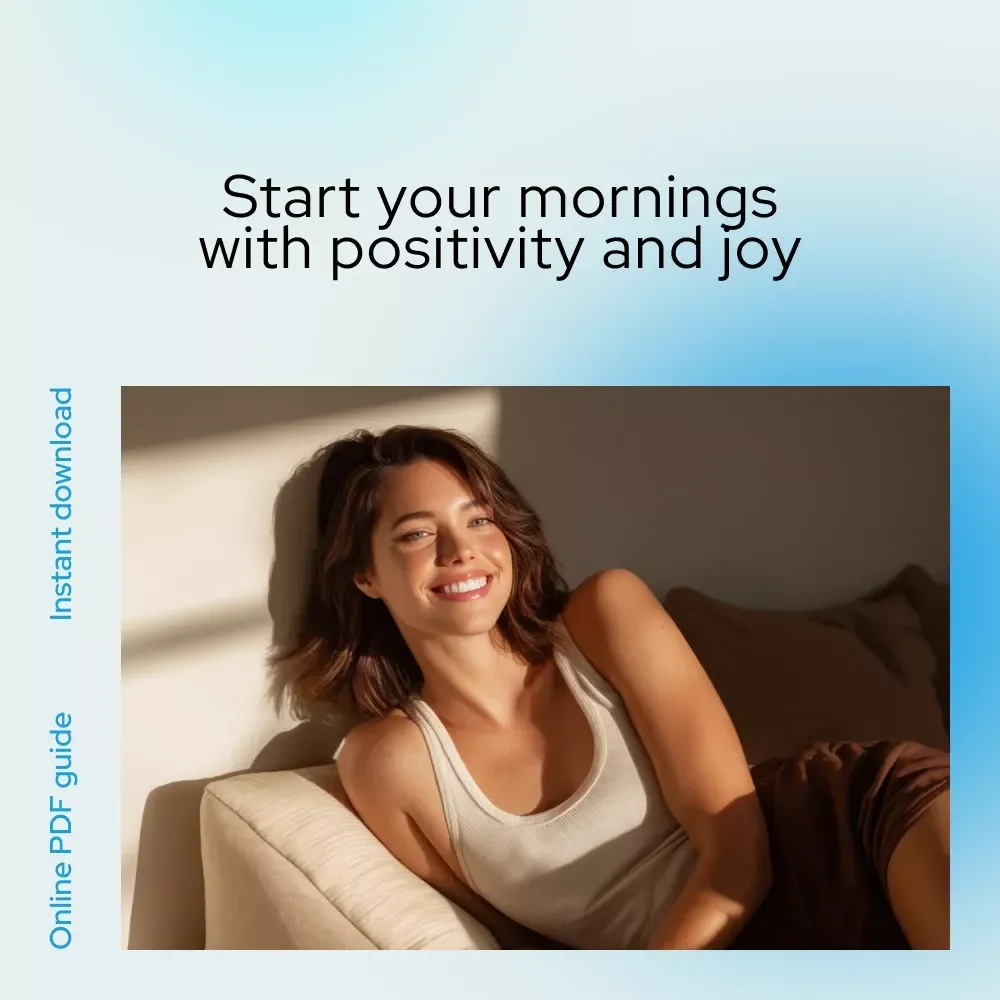 Sunrise Smiles: How to Start Your Day with Positivity – Digital Guide to Boost Your Morning Energy, Joy, and Motivation
