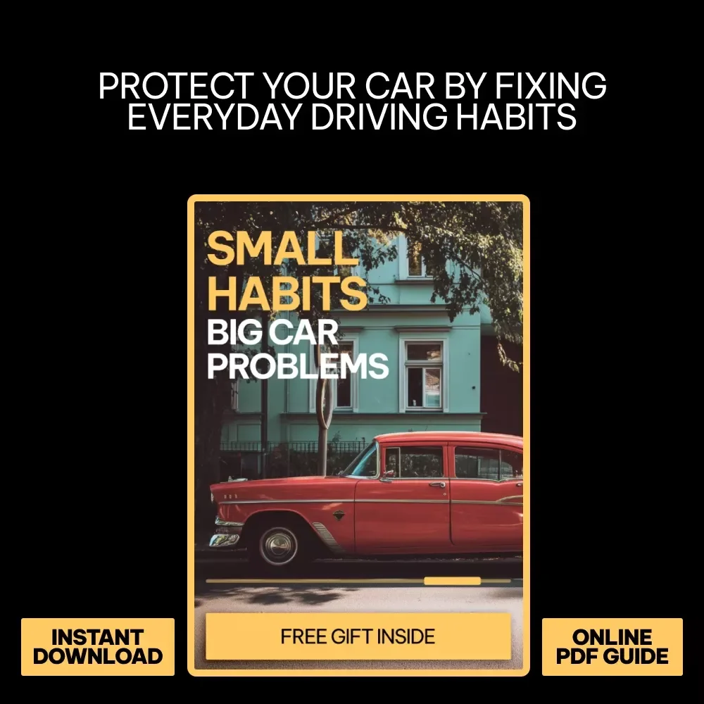 Small Habits Big Car Problems – Car Maintenance Guide eBook, Driving Habits Checklist, Vehicle Longevity Digital Download for Smarter Car Ownership