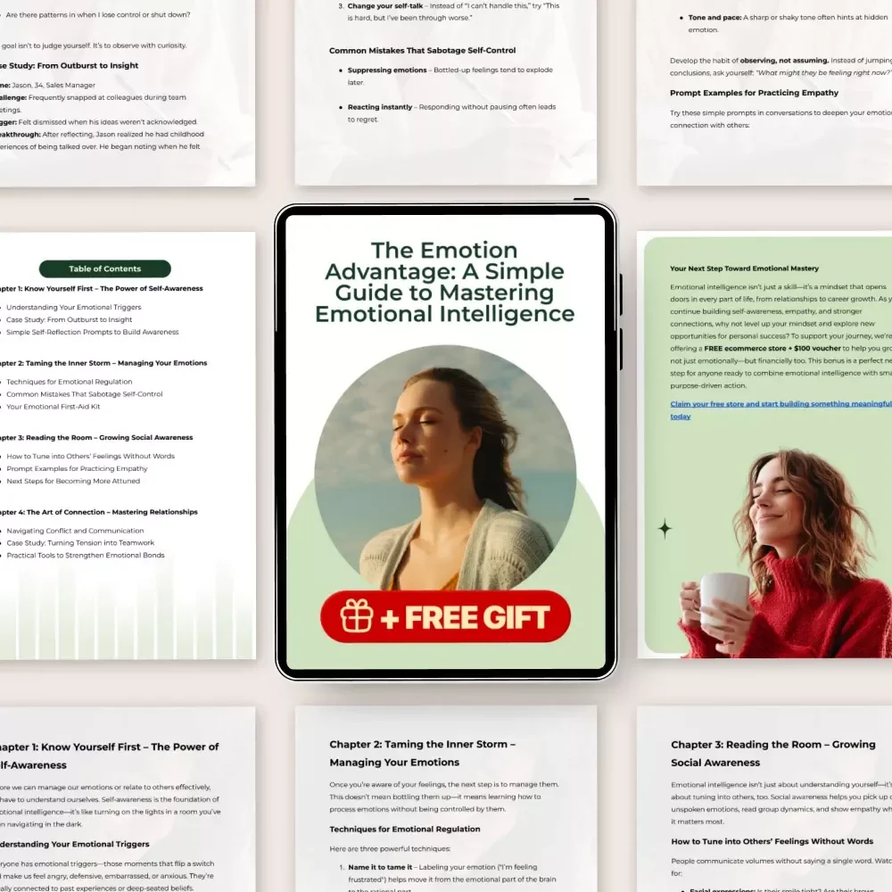 The Emotion Advantage: A Simple Guide to Mastering Emotional Intelligence – How to Improve Emotional Intelligence for Success in Work and Life