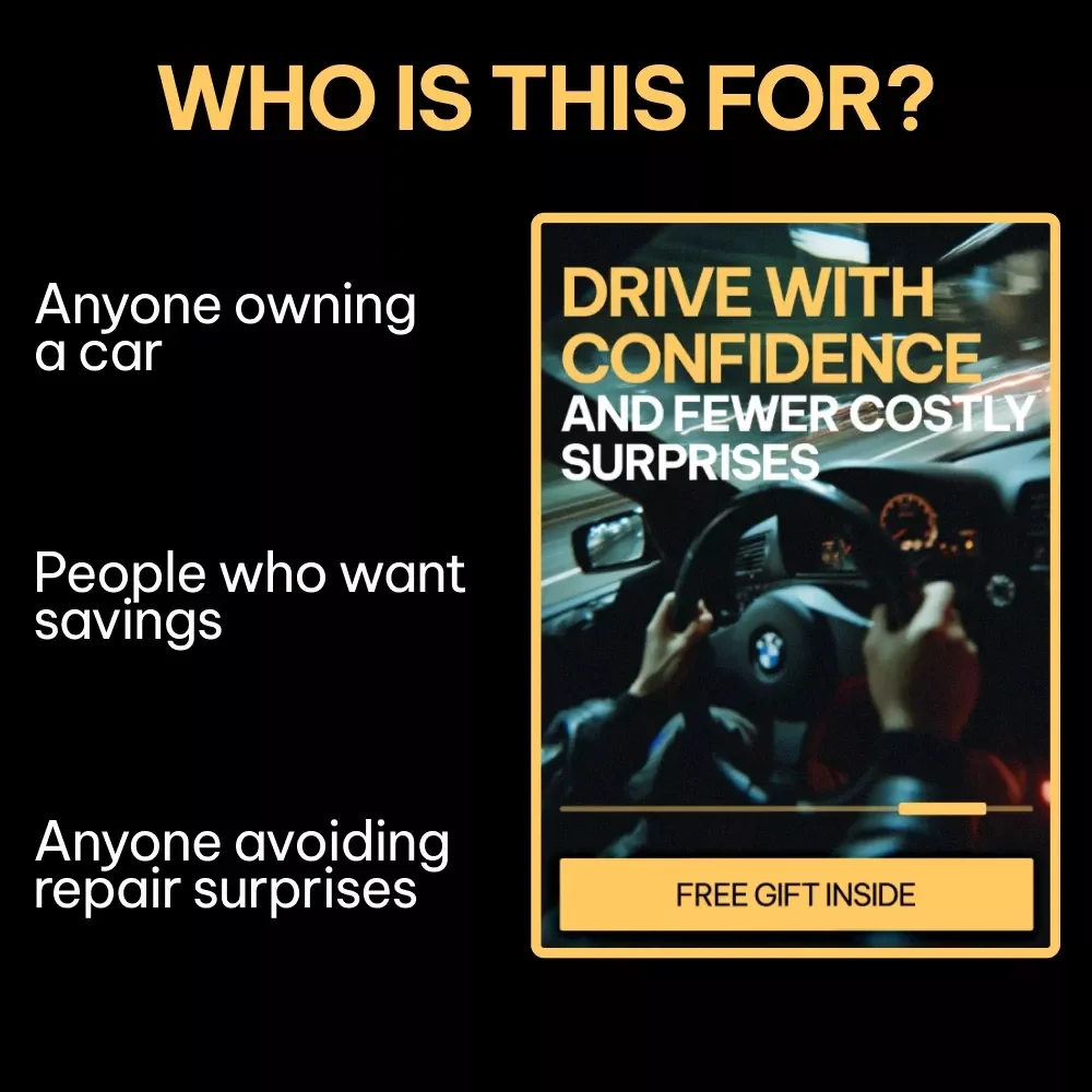 Drive With Confidence and Fewer Costly Surprises | Smart Car Care Guide on how to plan for car maintenance costs | Digital Download