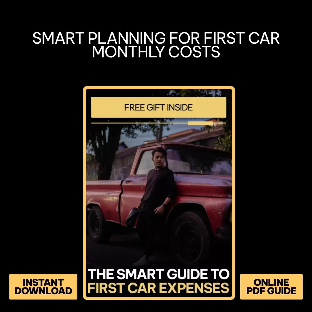 The Smart Guide to First Car Expenses | Digital Guide for Understanding the Monthly Costs of Owning a First Car