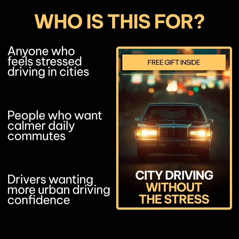 City Driving Without the Stress | Stress-Free City Driving Guide for Urban Drivers, Defensive Driving, Parking Confidence & Pedestrian Awareness eBook