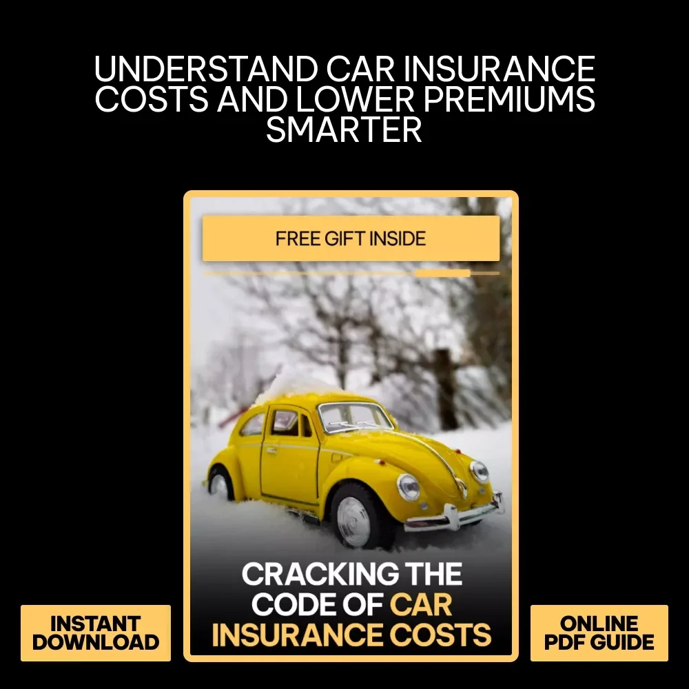 Cracking the Code of Car Insurance Costs | Smart Car Insurance Guide, eBook & Checklist for Lower Premiums, Coverage Choices & AI Tools