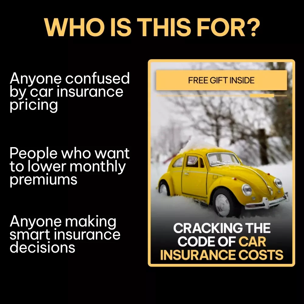 Cracking the Code of Car Insurance Costs | Smart Car Insurance Guide, eBook & Checklist for Lower Premiums, Coverage Choices & AI Tools