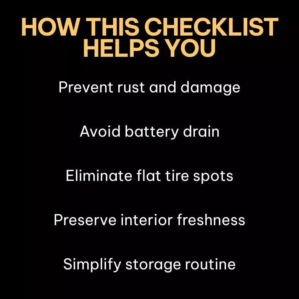 Ultimate Long-Term Car Storage Checklist | How to Store a Car Long Term with Confidence | Easy Digital Download